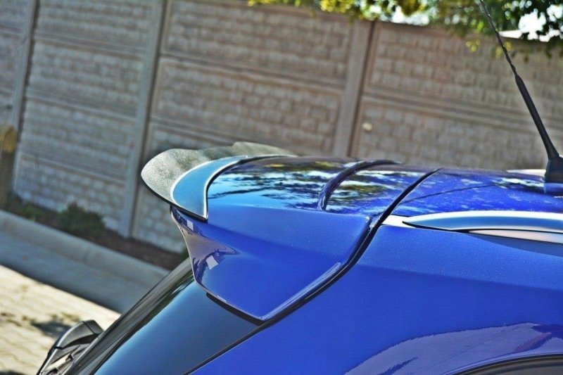 Maxton Spoiler CAP für Ford Focus ST Mk3 Kombi schwarz Hochglanz FO-FO-3-ST-VA-CAP1-G