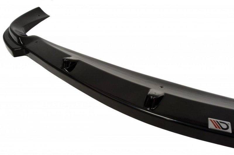 Maxton Front Ansatz für MERCEDES CLK W208 (FÜR W208 AMG) schwarz Hochglanz ME-CLK-208-AMG-FD1-G