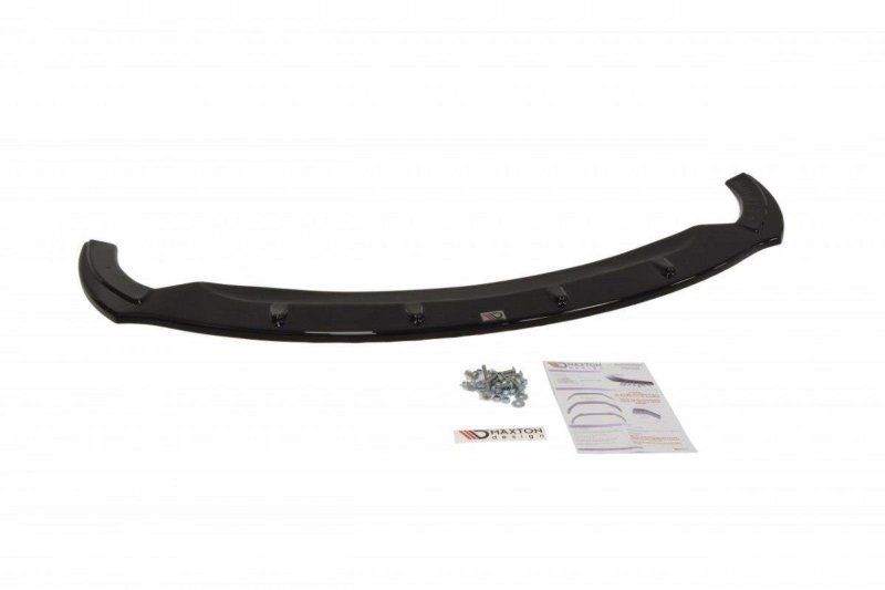 Maxton Front Ansatz für SEAT IBIZA 4 SPORTCOUPE (vor Facelift) schwarz Hochglanz SE-IB-4-SC-FD1-G