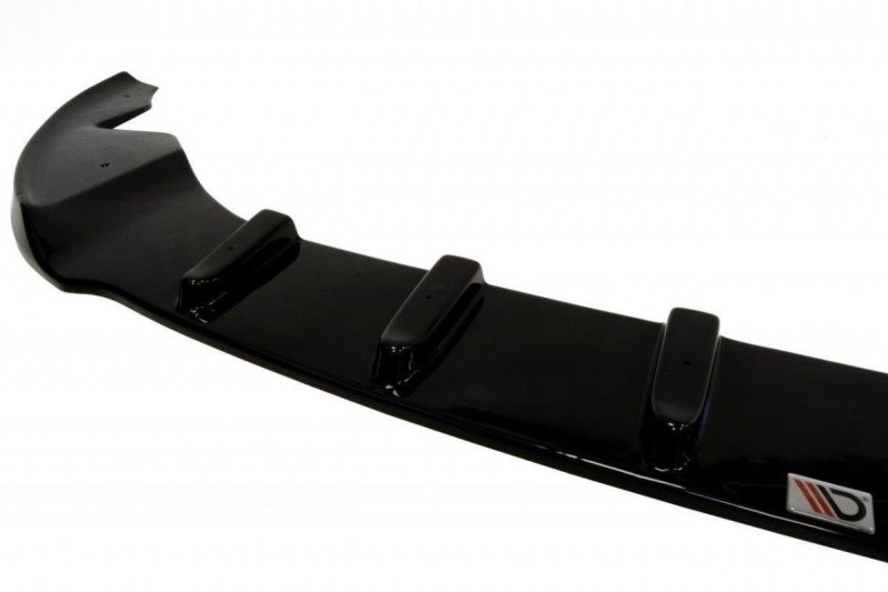 Maxton Front Ansatz für NISSAN QASHQAI Facelift schwarz Hochglanz NI-QA-1F-FD1-G
