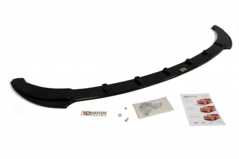 Maxton Front Ansatz für BMW Z4 E85 / E86 Facelift schwarz Hochglanz BM-Z4-85F-FD1-G