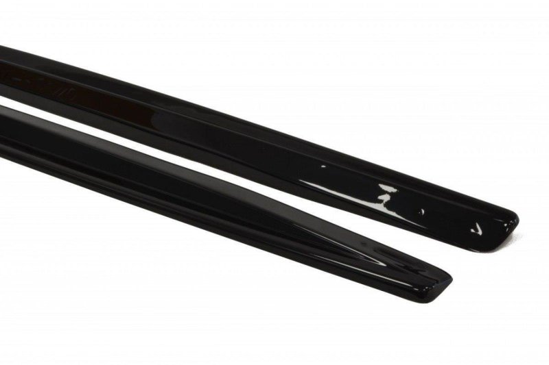 Maxton Seitenschweller Ansatz für ALFA ROMEO 159 TI schwarz Hochglanz AL-159-TI-SD1-G