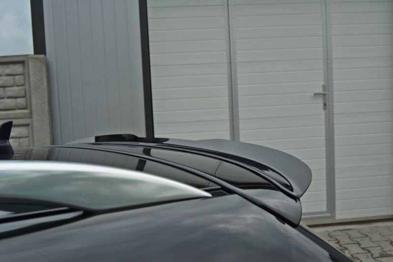 Maxton Spoiler CAP für Audi S4 / A4 S-Line B7 Avant schwarz Hochglanz AU-A4-B7-S/S-LINE-CAP1-G