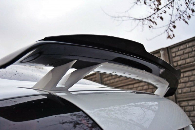 Maxton Spoiler CAP für Audi TT RS 8J schwarz Hochglanz AU-TT-2-RS-CAP1-G