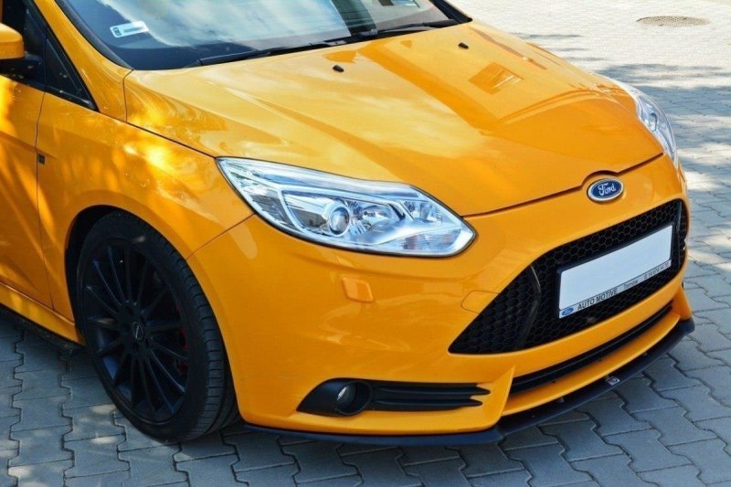Maxton Front Ansatz für Ford Focus ST Mk3 (Cupra) schwarz Hochglanz FO-FO-3-ST-CUPRA-FD1-G