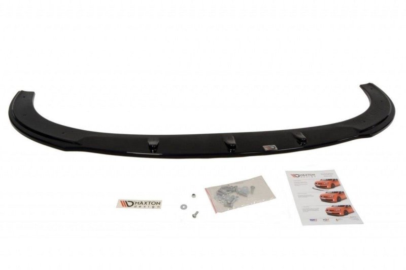 Maxton Front Ansatz für SEAT IBIZA IV CUPRA(6J) vor Facelift schwarz matt SE-IB-4-CUPRA-FD1-T
