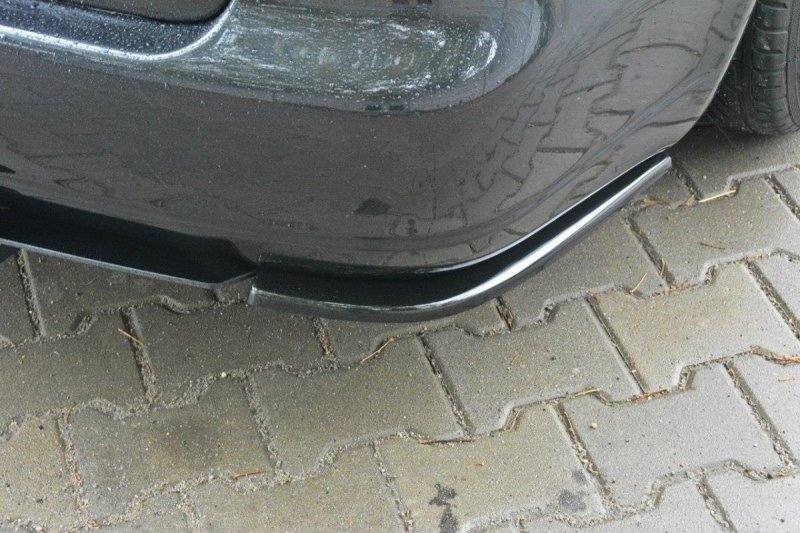 Maxton Heck Ansatz Flaps Diffusor für AUDI S4 B5 Avant schwarz Hochglanz AU-S4-B5-RSD1-G