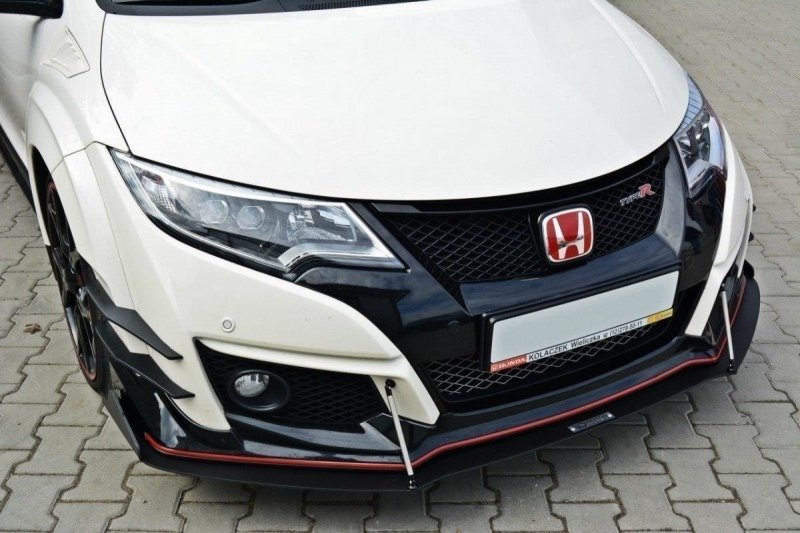 Maxton Racing Front Ansatz für v.2 HONDA CIVIC IX TYPE R HO-CI-9-TYPE-R-CNC-FD2