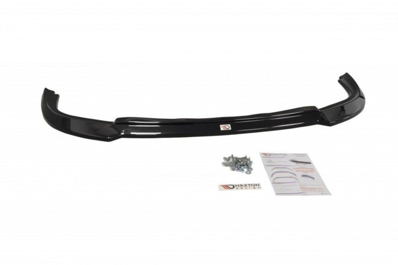 Maxton Front Ansatz für v.1 Subaru Impreza II WRX schwarz Hochglanz SU-IM-2F2-WRX-FD1-G