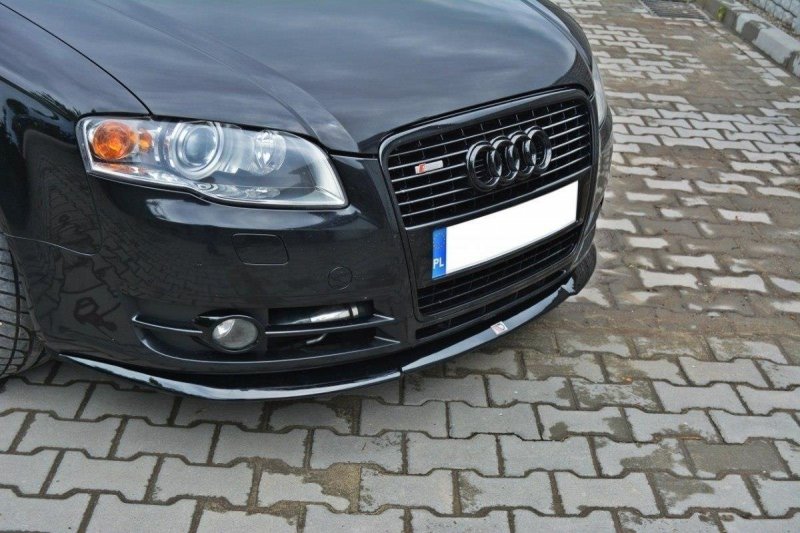 Maxton Front Diffuser V.2 Audi A4 B7 schwarz Hochglanz AU-A4-B7-FD2-G