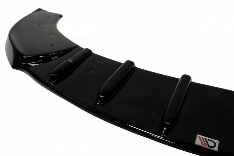 Maxton Front Ansatz für OCTAVIA 2,  vor Facelift schwarz Hochglanz SK-OC-2-RS-FD1-G