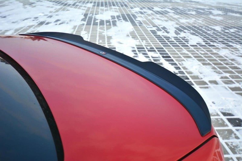 Maxton Spoiler CAP für BMW 3er F30 schwarz Hochglanz BM-3-F30-CAP1-G