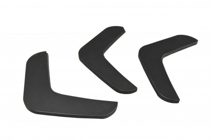 Maxton Diffusor Heck Ansatz für Heckschürze für v.2 Mercedes C W204 AMG-Line (FACELIFT) MEC204AMGLINECNC-RS3B
