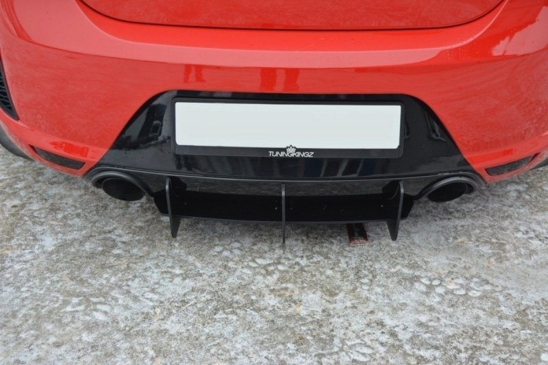 Maxton Diffusor Heck Ansatz für Heckschürze für SEAT LEON MK2 MS DESIGN SE-LE-2-MS-CNC-RS1