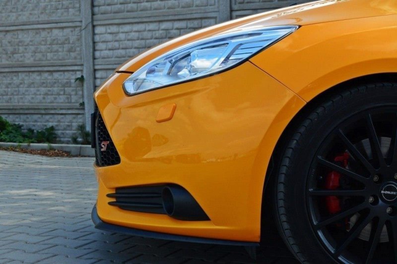 Maxton Front Ansatz für Ford Focus ST Mk3 (Cupra) schwarz Hochglanz FO-FO-3-ST-CUPRA-FD1-G