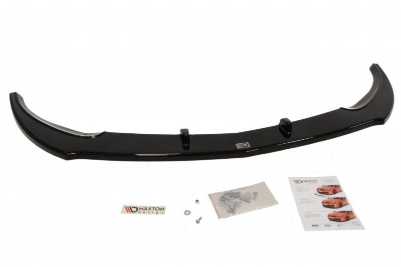 Maxton Front Ansatz für OPEL ASTRA GTC schwarz Hochglanz OP-AS-4-GTC-FD1-G