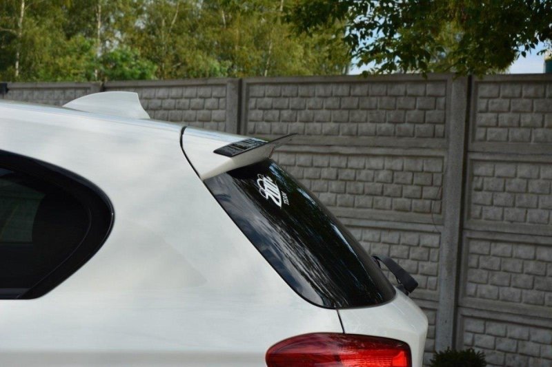 Maxton Spoiler CAP für BMW 1er F20/F21 M-Power schwarz Hochglanz BM-1-F20-M-CAP1-G