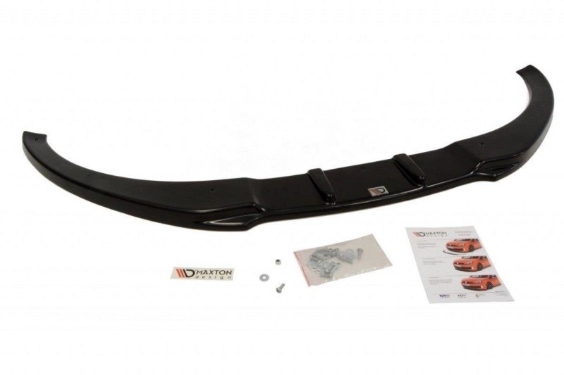 Maxton Front Ansatz für Audi TT 8J schwarz Hochglanz AU-TT-2-FD1-G
