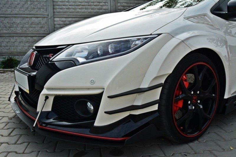 Maxton Racing Front Ansatz für v.2 HONDA CIVIC IX TYPE R HO-CI-9-TYPE-R-CNC-FD2