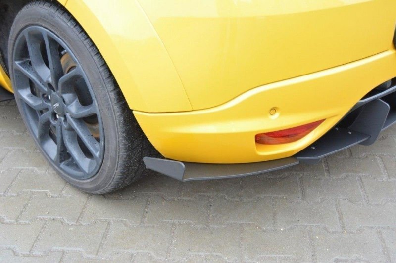 Maxton Heck Ansatz Flaps Diffusor für RENAULT MEGANE MK3 RS RE-ME-3-RS-CNC-RSD1