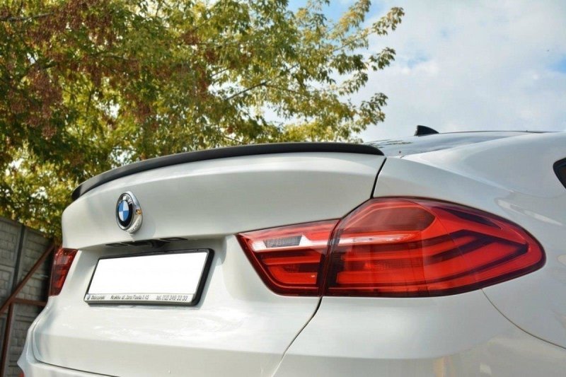 Maxton Spoiler CAP für BMW X4 M Paket schwarz Hochglanz BM-X4-26-MPACK-CAP1-G