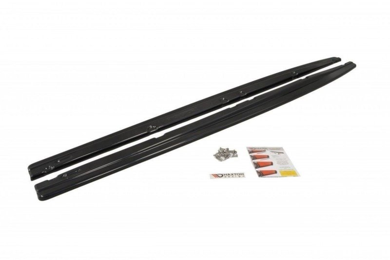 Maxton Seitenschweller Ansatz für Fiat Bravo MK 2 SPORT schwarz Hochglanz FI-BR-2-SPORT-SD1-G