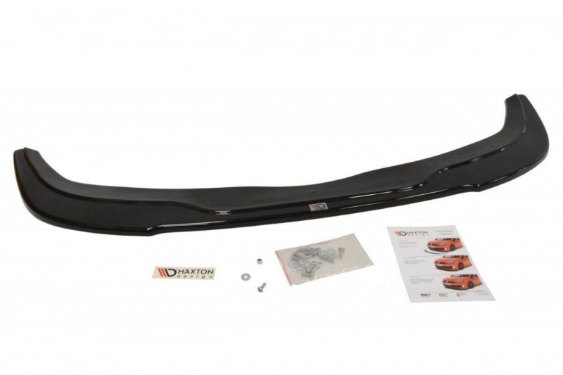 Maxton Front Ansatz für AUDI RS4 B5 schwarz Hochglanz AU-RS4-B5-FD1-G