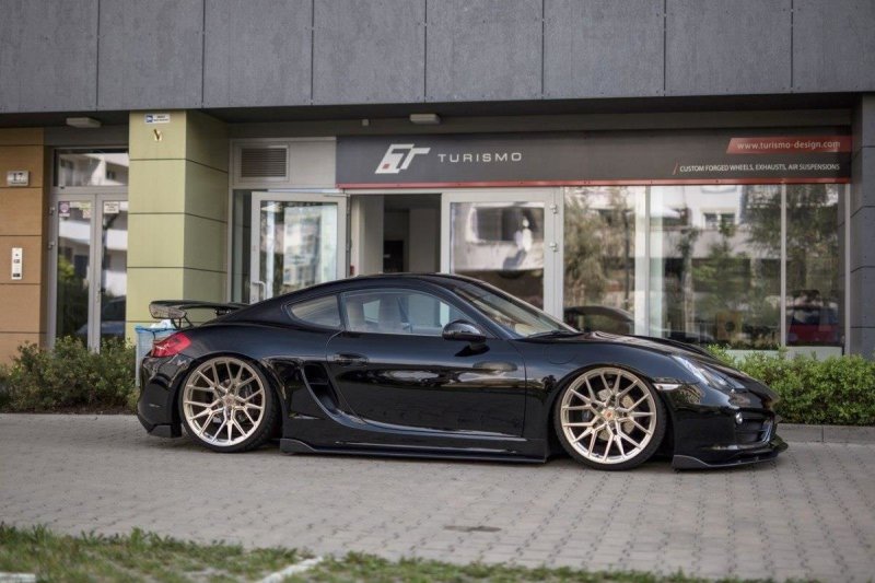 Maxton Seitenschweller Ansatz für Porsche Cayman Mk2 981C PO-CA-981-FSD1