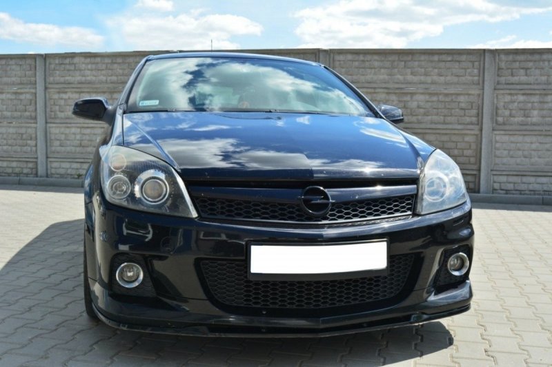 Maxton Front Ansatz für OPEL ASTRA H OPC / VXR Nurburg schwarz Hochglanz OP-AS-3-OPC-NRB-FD1-G