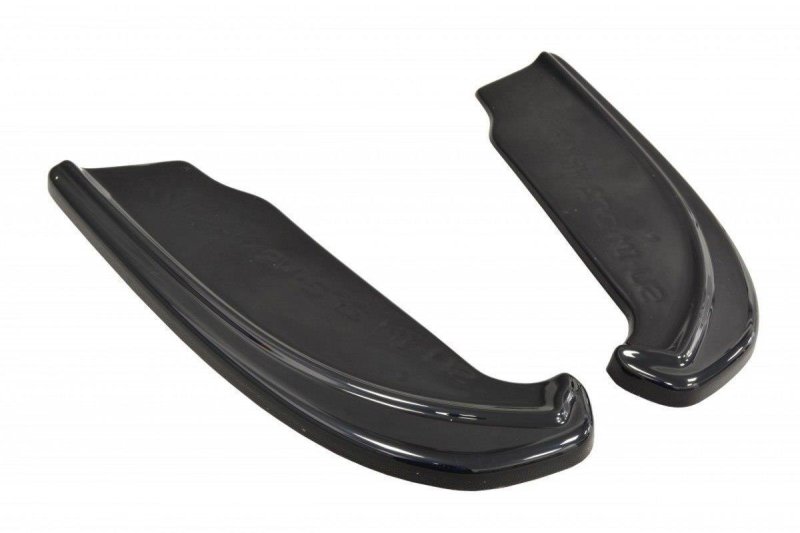 Preview: Maxton Heck Ansatz Flaps Diffusor für Subaru Impreza II WRX schwarz Hochglanz SU-IM-2F2-WRX-RSD1-G