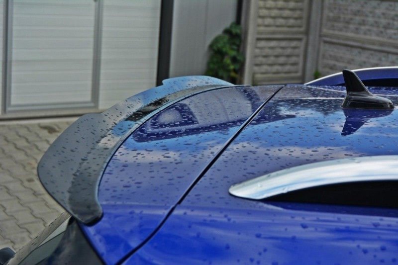 Maxton Spoiler CAP für VW Golf 7 / 7 Facelift R / R-Line Kombi schwarz Hochglanz VW-GO-7-R-VA-CAP1-G