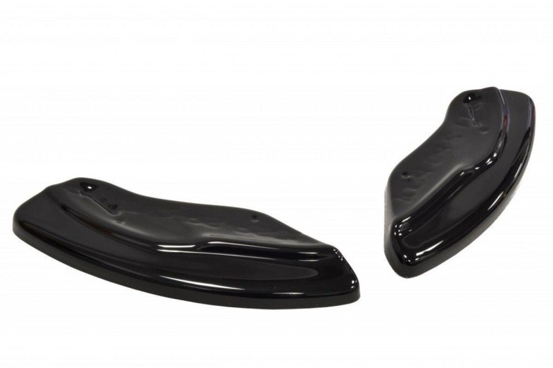 Maxton Heck Ansatz Flaps Diffusor passend für AUDI TT MK2 RS schwarz Hochglanz schwarz Hochglanz AU-TT-2-RS-RSD1-G