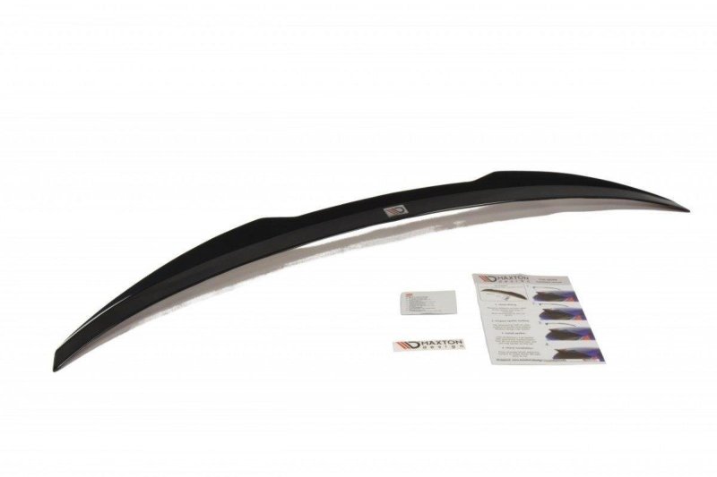Maxton Spoiler CAP für BMW 4er F32 schwarz Hochglanz BM-4-F32-CAP1-G