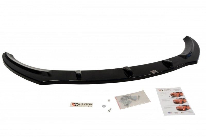Maxton Front Ansatz für OPEL ASTRA J OPC / VXR v.1 schwarz Hochglanz OP-AS-4-OPC-FD1-G