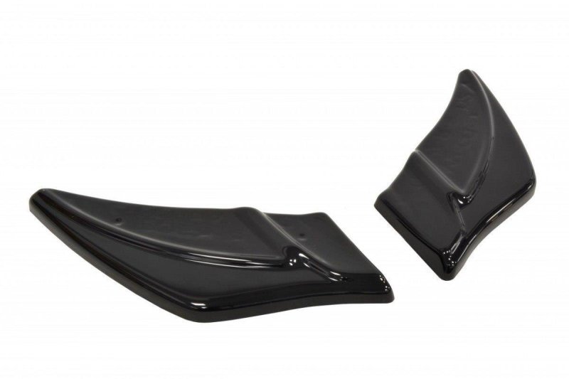 Maxton Heck Ansatz Flaps Diffusor für v.2 VW GOLF 7 R schwarz Hochglanz VW-GO-7-R-RSD2-G