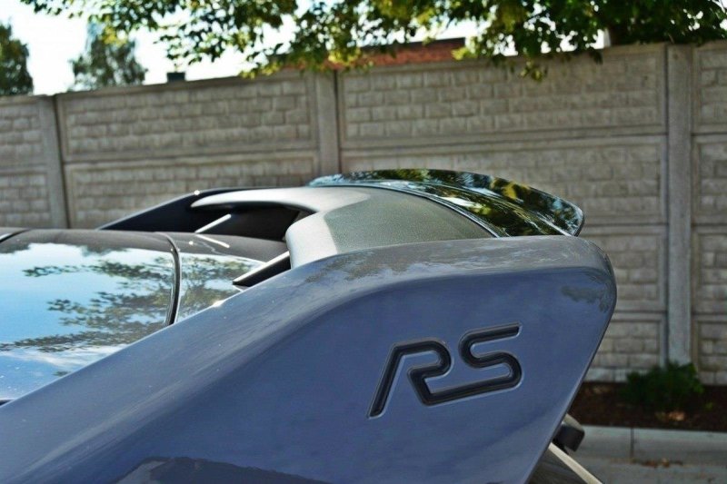 Maxton Spoiler CAP V.1 für Ford Focus RS Mk3  schwarz Hochglanz FO-FO-3-RS-CAP1-G
