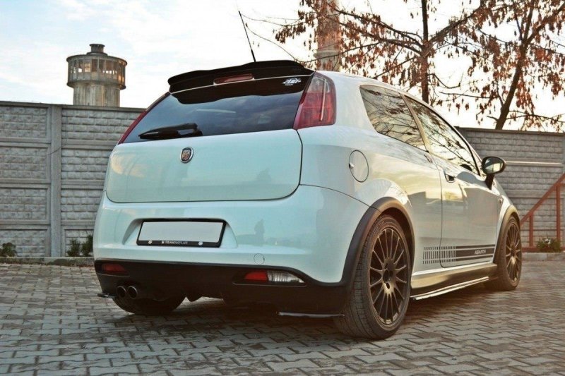 Preview: Maxton Spoiler CAP für FIAT GRANDE PUNTO ABARTH schwarz Hochglanz FI-GP-AB-CAP1-G