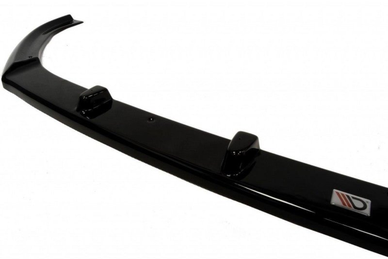 Maxton Front Ansatz für VW GOLF 7 FÜR Sport Paket schwarz Hochglanz VW-GO-7-RLINE-FD1-G