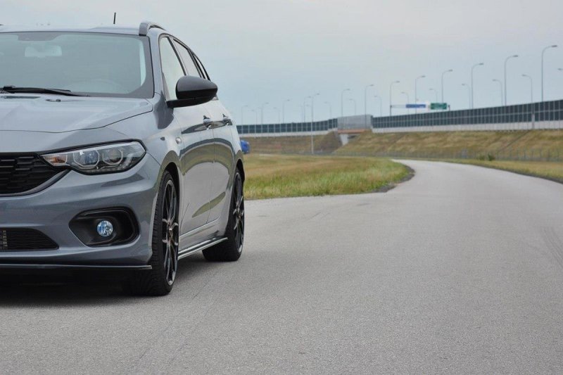 Maxton Seitenschweller Ansatz für Fiat Tipo S-Design schwarz Hochglanz FI-TI-1-S-SW-SD1-G
