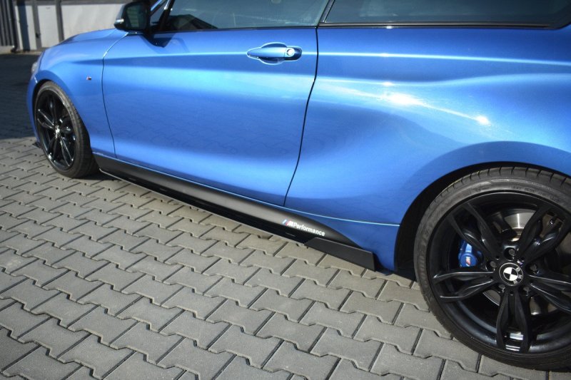 Maxton Racing Seitenschweller Ansatz BMW 1er F21 M135i / M140i / M-Paket BM-1-F20F-M-CNC-SD1