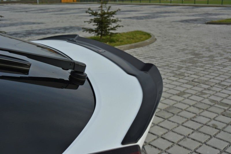 Maxton Spoiler CAP für Honda Civic Mk9 Facelift schwarz Hochglanz HO-CI-9F-CAP1-G