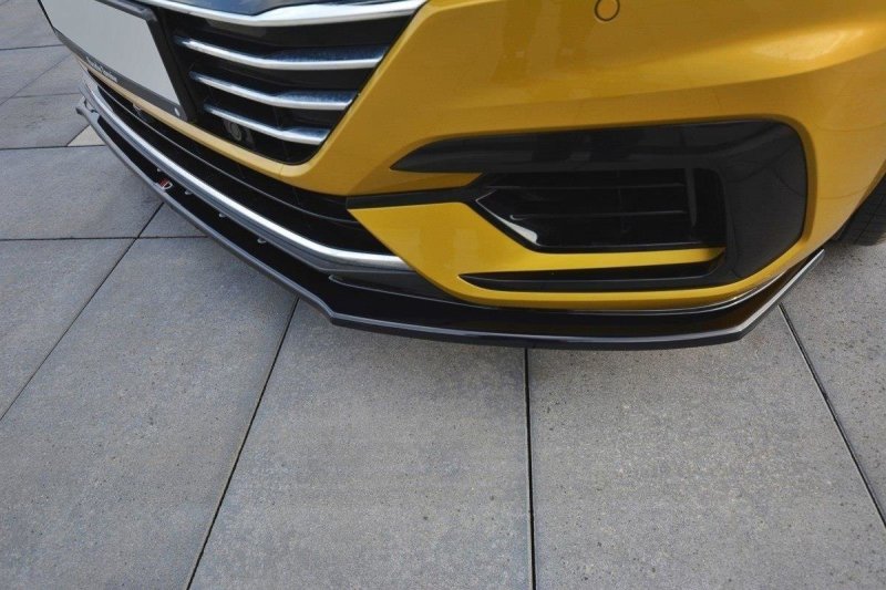 Maxton Front Ansatz für v.3 VW ARTEON schwarz Hochglanz VW-AR-1-RLINE-FD3-G