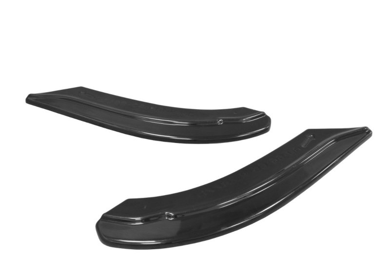 Maxton Heck Ansatz Flaps Diffusor für Audi S6 C5  schwarz Hochglanz AU-S6-C5-RSD1-G