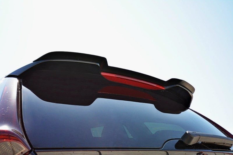 Maxton Spoiler CAP für Volvo V60 Polestar Facelift schwarz matt VO-V60-1F-PS-CAP1-T