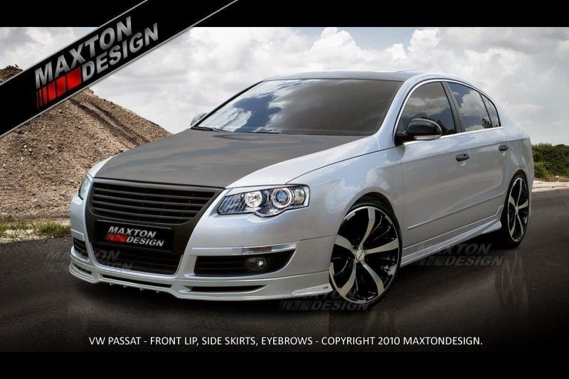 Maxton Frontschürze für VW PASSAT B6 ( 3C ) VW-PA-3C-REVOLT-F1