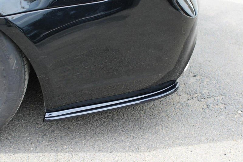 Maxton Heck Ansatz Flaps Diffusor für BMW 3er E91 M Paket FACELIFT schwarz Hochglanz BM-3-91F-MPACK-RSD1-G