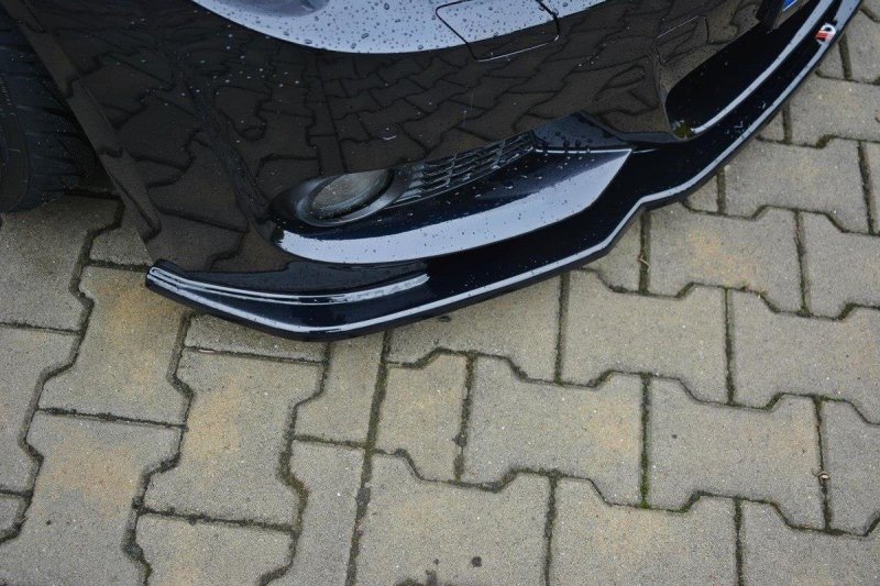 Maxton Front Ansatz V.2 für BMW 3er E92 M Paket FACELIFT schwarz Hochglanz BM-3-92F-MPACK-FD2-G