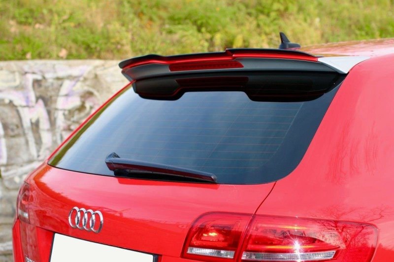 Maxton Spoiler CAP für Audi RS3 8P schwarz Hochglanz AU-RS3-8P-CAP1-G