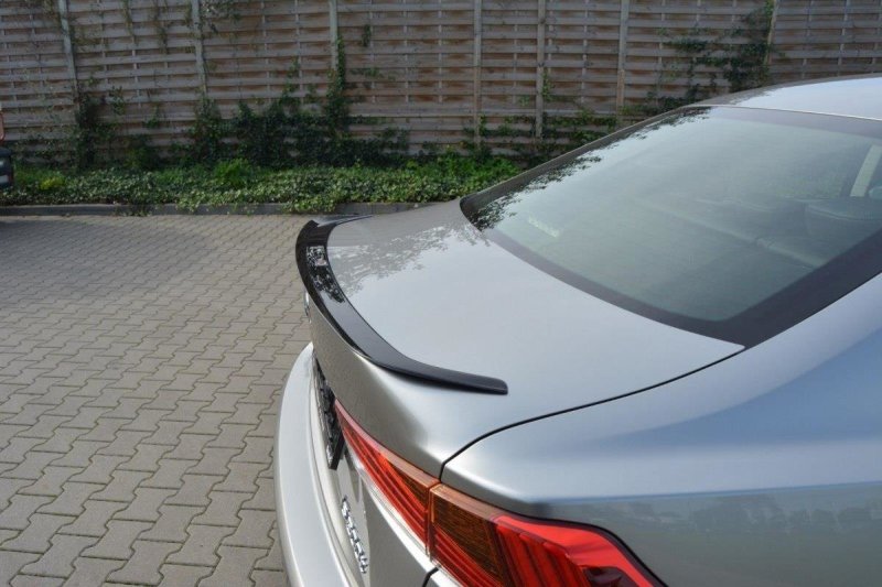 Preview: Maxton Spoiler CAP für Lexus IS Mk3 schwarz Hochglanz LE-IS-3F-CAP1-G