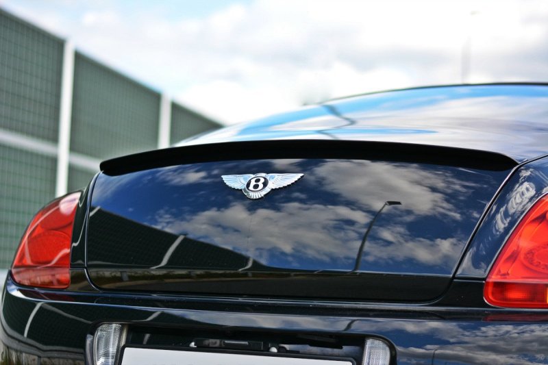 Maxton Spoiler CAP für BENTLEY CONTINENTAL GT schwarz Hochglanz BE-CO-GT-1-CAP1-G